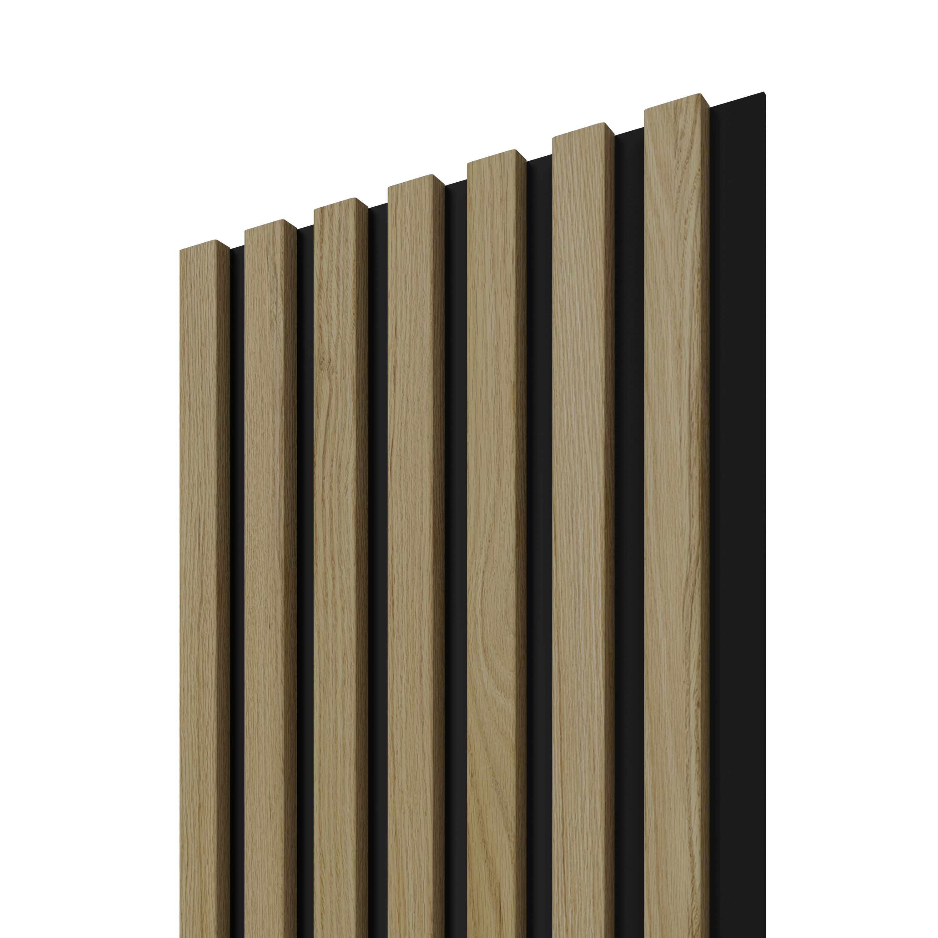 Stenové lamely SOLID LINE 7S - NATURAL DUB/ČIERNA