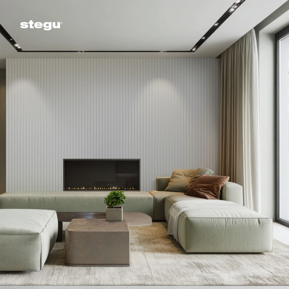 Stenové lamely SELECT - BIELA