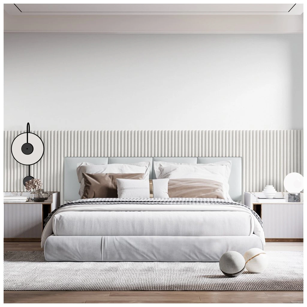 Stenové lamely SLIM 3 - BIELA/BIELA