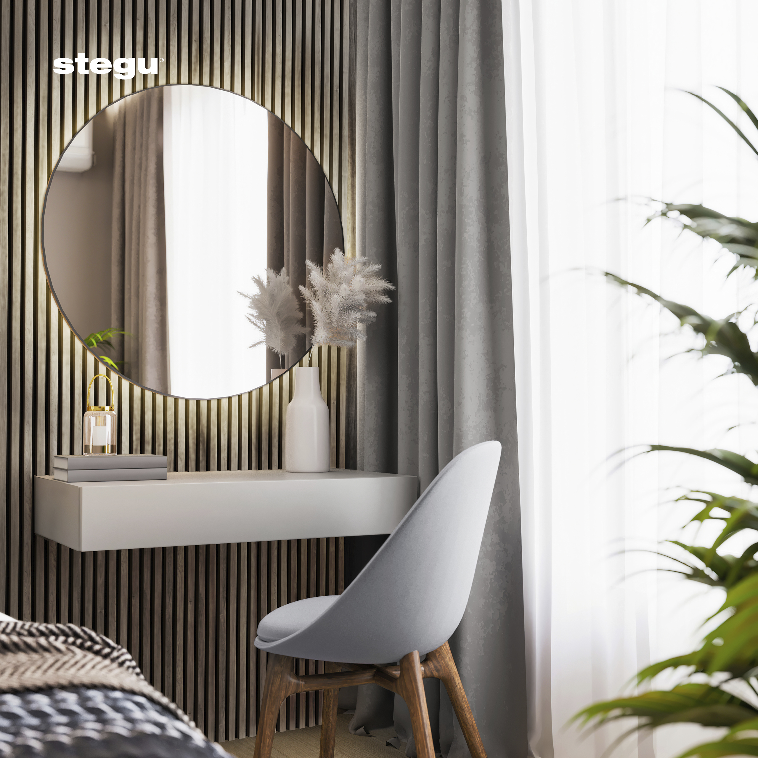 Stenové lamely ACOUSTIC LINE HAKIRA BEIGE