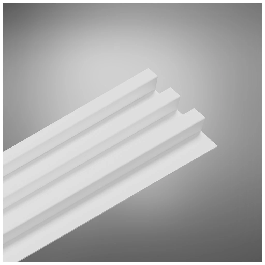 Stenové lamely SLIM 3 - BIELA/BIELA