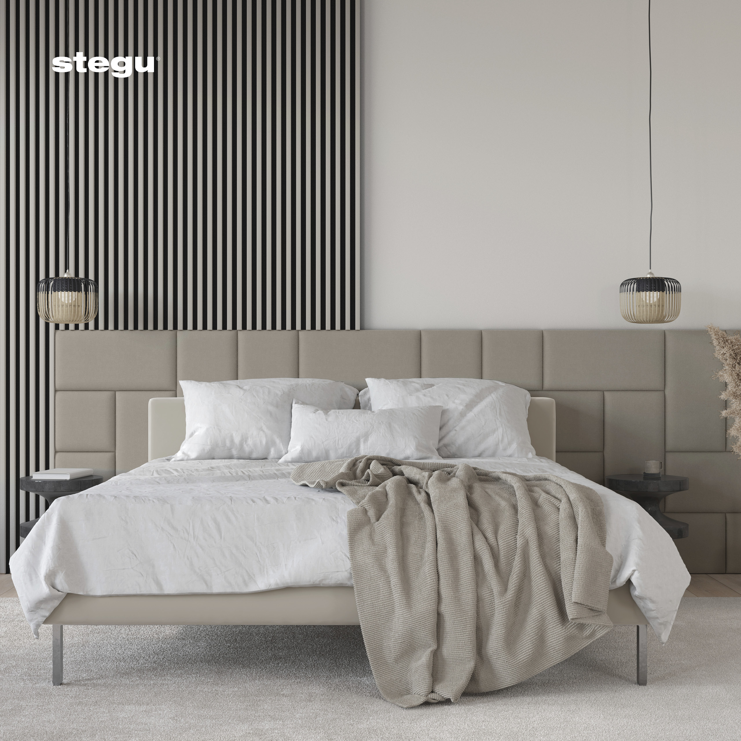 Stenové lamely SLIM 3 - JAPANDI/ČIERNA