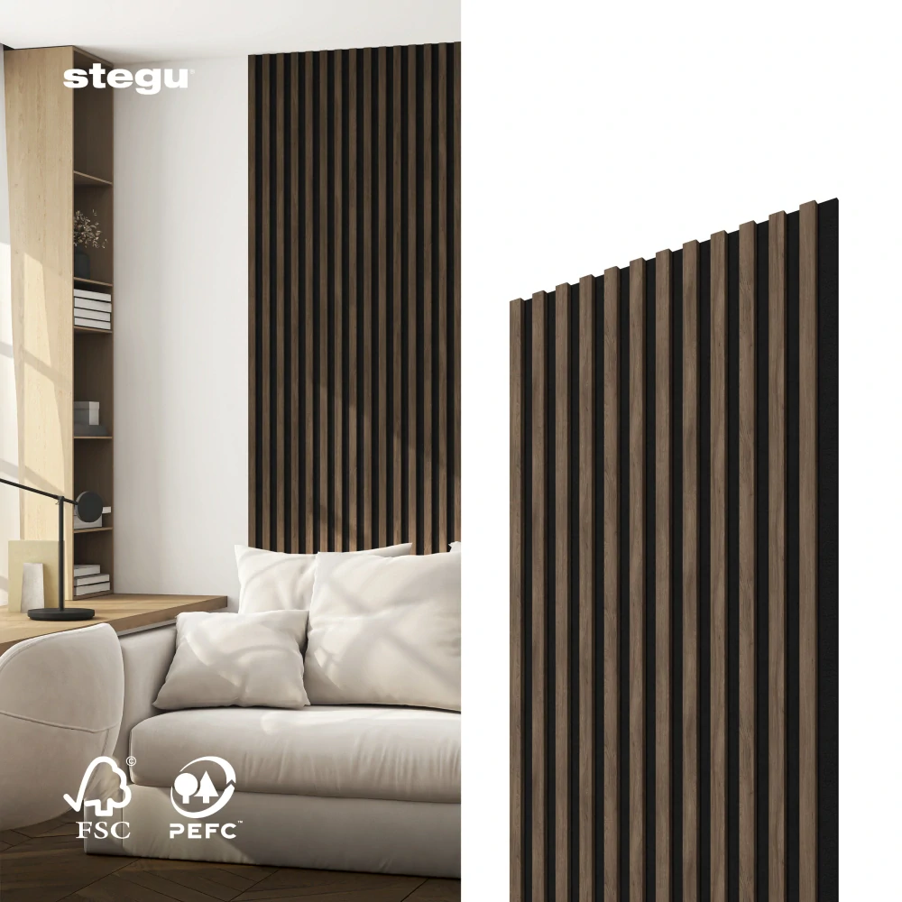 Stenové lamely ACOUSTIC PROLINE 120 - ESOTICA/ČIERNA