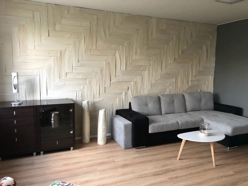 Kamenné obklady TIMBER 2 - biele