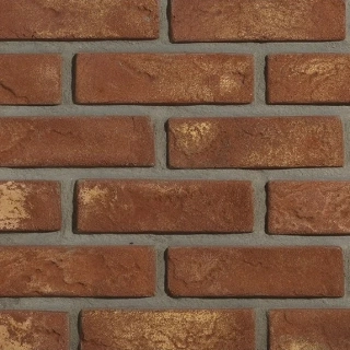 Tehlové obklady CAMBRIDGE 4 - tehlovo - bordové