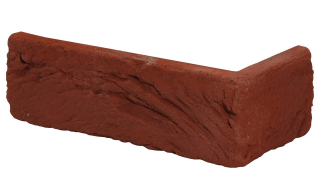 Tehlové rohové obklady ARUBA 1 ROH - tehlovo - bordové