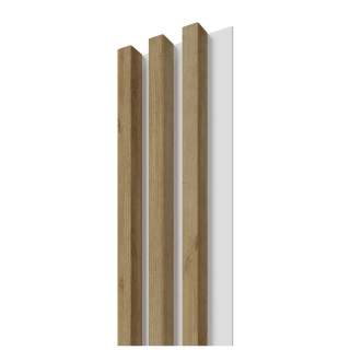 Stenové lamely SLIM 3 DUB/BIELY