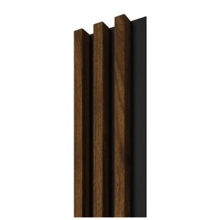 Stenové lamely SLIM 3 HAZELNUT/ČIERNY