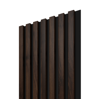 Stenové lamely SOLID LINE 7S - WALNUT/ČIERNA