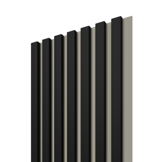 Stenové lamely SOLID LINE 7S - ČIERNA/GREY